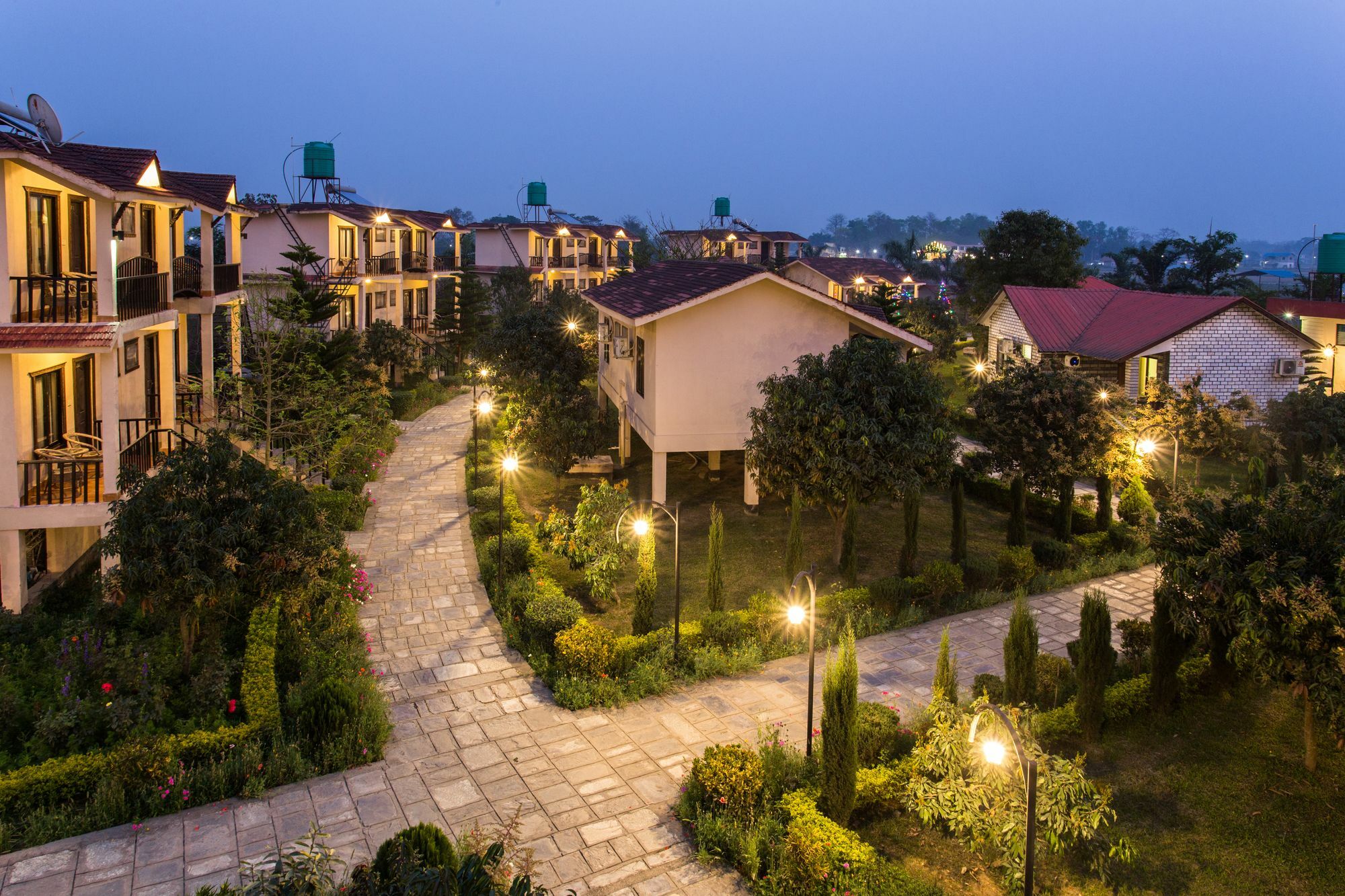 Hotel Seven Star Sauraha Exterior foto